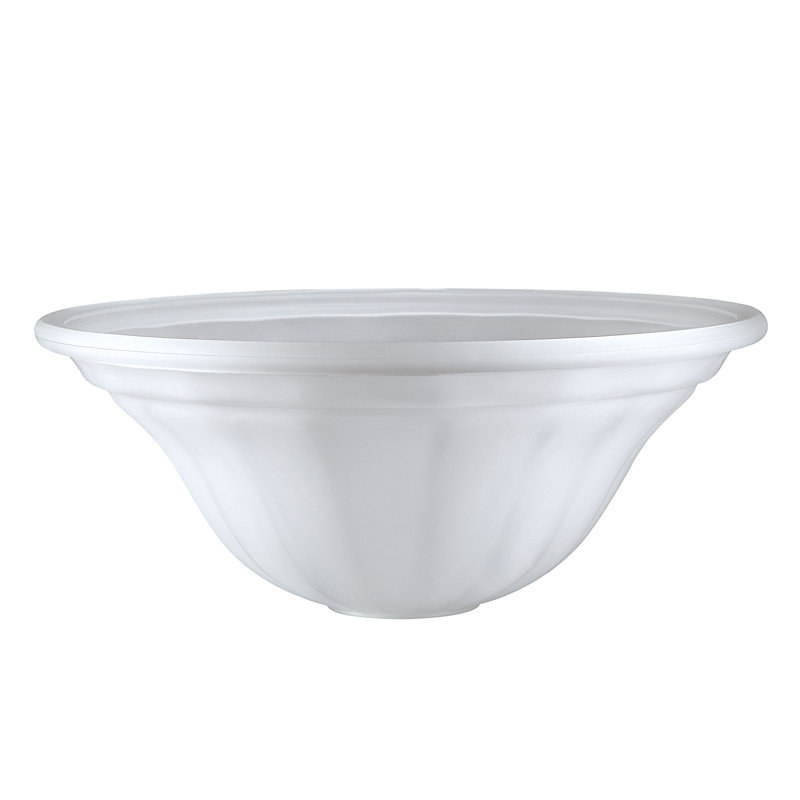 Abat-jour d'intérieur en verre 13,13 po