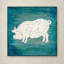 « farm porc », impression sur toile tendue-21938497