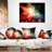Colorful Nebulae - Abstract Printed Throw Pillow