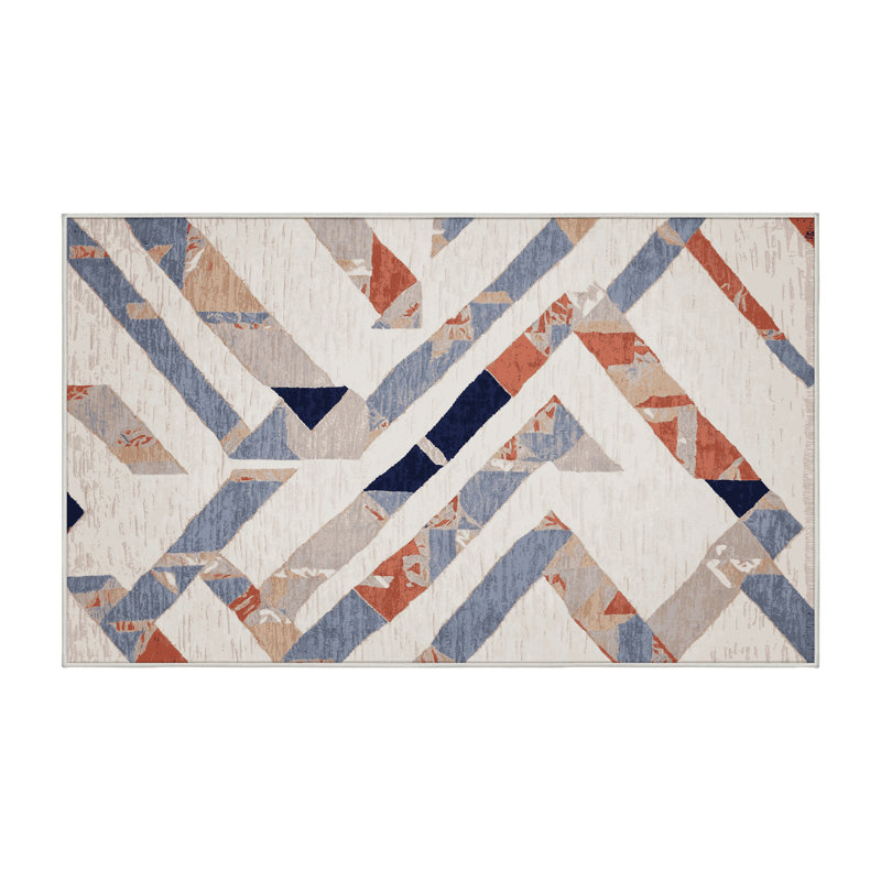 Tapis Tameyah avec envers antidérapant, Rectangle 2 pi x 3 pi