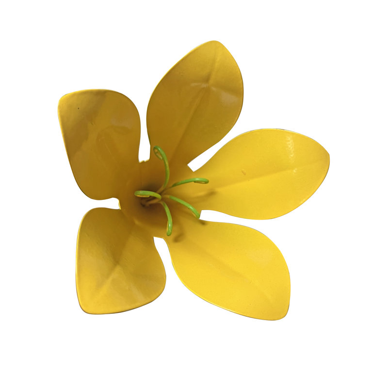Décoration de jardin rustique, Jaune