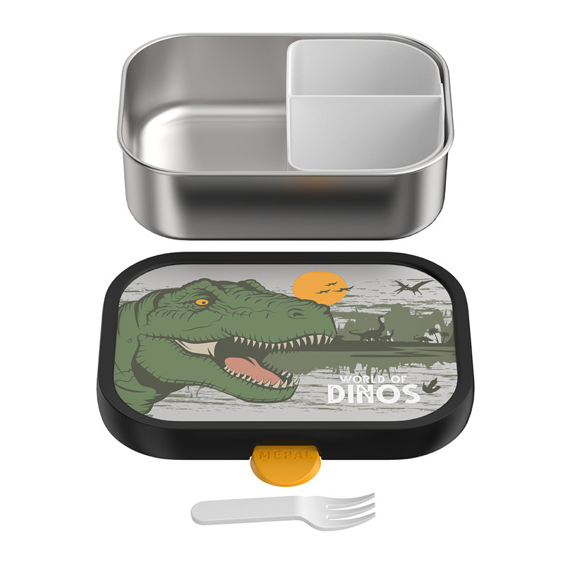 Campus Stainless Steel Bento Lunch Box 750ml - Dino