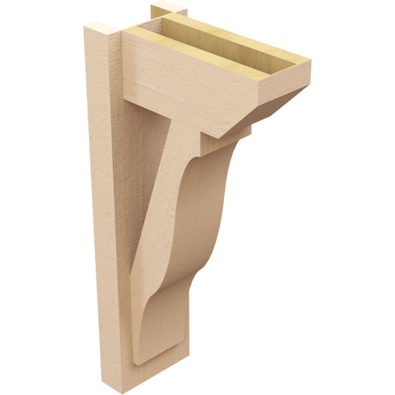 Bois de cèdre brut Funston Slat, H 24 po x l 6 po x P 12 po