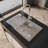 Stainless Steel Kitchen Sink, 32?x19? Single Bowl, Overmount Handmade Sink, with US Standard Drain and Hook
