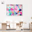 Ensemble d'art abstrait moderne « Harmonious Currys » avec cadre-vitrine, par Art Remedy, cadre noir, 10 x 15-297657240-297657242