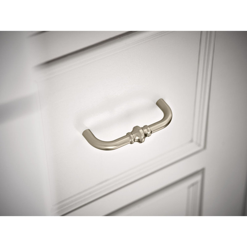Poignée arche 4 po Colinet, Nickel brossé