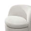 Fauteuil demi-tonneau pivotant 28,7 po Bekham-1831305299