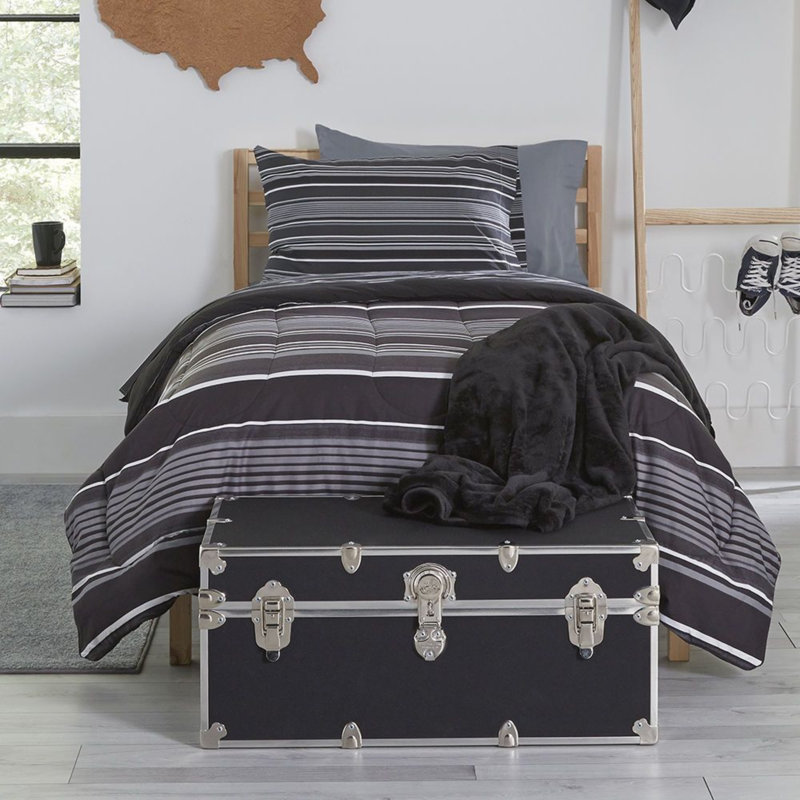 Grand coffre de rangement Rhino, Noir