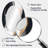 Gold Purple Transcending Complexity I - Gold Oval Wall Mirror Decor-851068529
