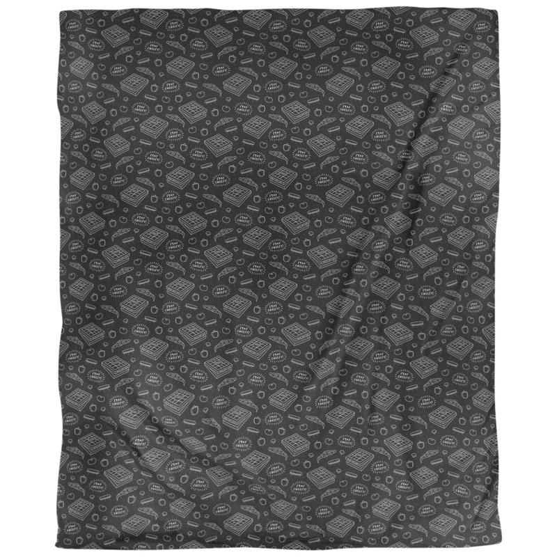 Tissu pizza, Noir / Blanc, L 58 po x l 36 po, Sergé de coton