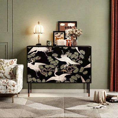Armoire décorative de luxe pour vestiaire de salon