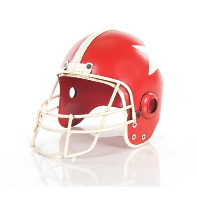 Sculpture de casque de football Merton