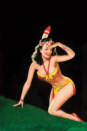 « beauté parade magazine dancin’dynamite » par peter driben, impression, H 36 po x l 24 po