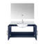 Ensemble de meuble-lavabo avec robinet et miroir DEL-742312894-742312895