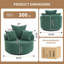 Swivel Barrel Chair-340563308