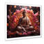 Art bouddhiste indien rose et doré-827751481-827751480