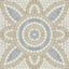  Carreau de sol en porcelaine satinée à motifs 8 po x 8 po Roman Road-135614123