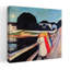 Four Girls On A Bridge Classic Modern Contemporary Beach Summer Wall Art Print by Edvard Munch - 1 Piece Wrapped Canvas Wall Art-1262909328