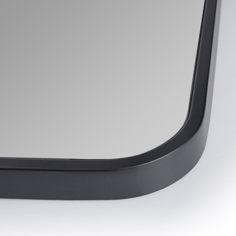 Trinity Metal Mirror, Black