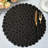Polyester Embroidered Round Christmas Placemat