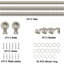 Adjustable Plain Metal Ball Curtain Rod-1875325932-1875325941