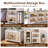 Einar Stackable Foldable Storage Bins With Lid And Wheels