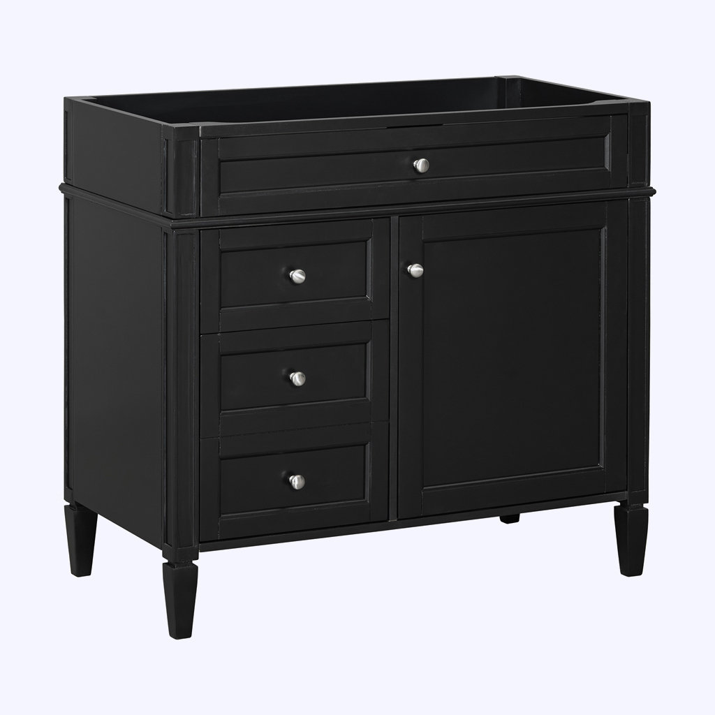 Charlton Home® Modern Bathroom Vanity without Top Sink | Wayfair