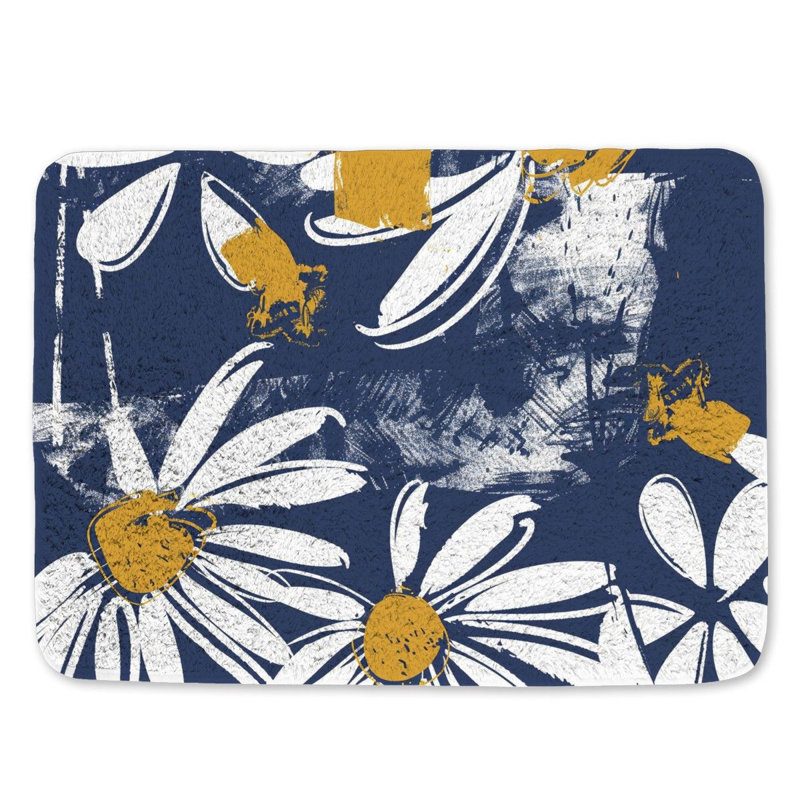 Prattsburgh Microfiber / Microsuede Bath Mat, 17"W x 24"L