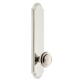 Grandeur Arc Tall Plate Double Dummy with Circulaire Door Knob