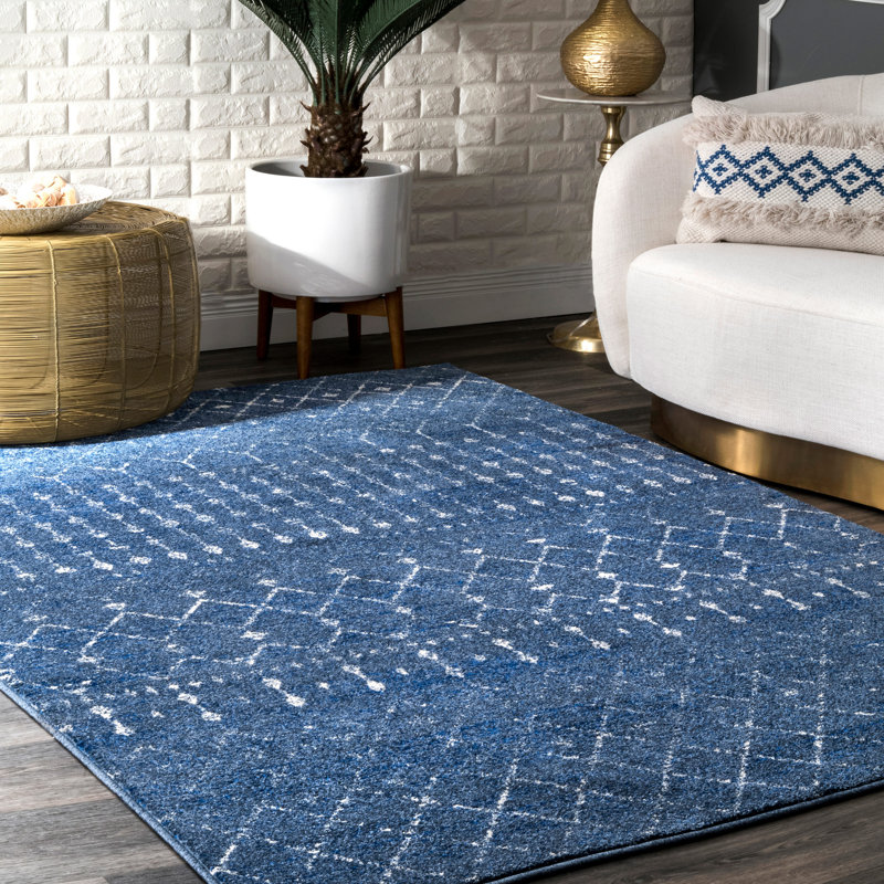 Geometric Area Rug, Rectangle 122 x 183cm