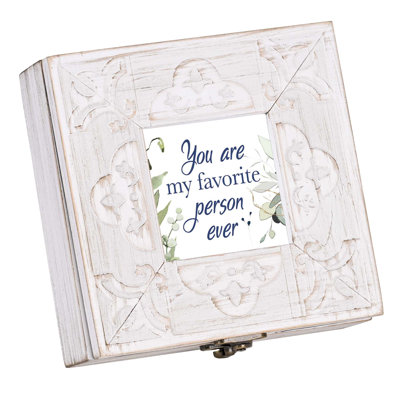 Jincy Manufactured Wood Memory Box