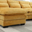 Canapé modulaire doux et confortable avec rembourrage en mousse en forme de U-516645158-516645159