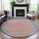 Premium Machine Washable Elize AMF1398 Stripes Rug