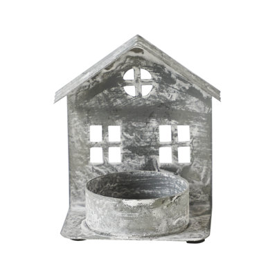 Porte-bougie en métal Festive Finds