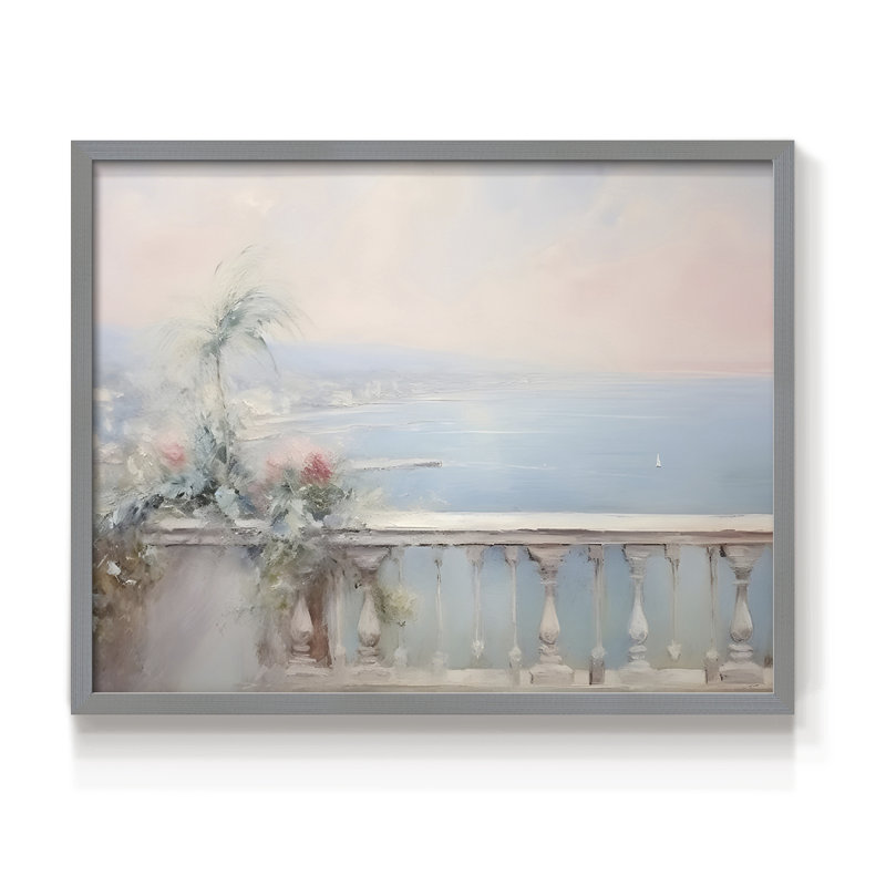 Paysages rétro-DLIX - reproduction encadrée, H 8 po x l 10 po