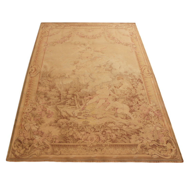 Wool Floral Area Rug