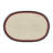 Jolly Ole Santa Jute No Pattern Oval Placemat-1417303536