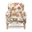 Bean Armchair Upholstered in Ardmore Fabric-484004375