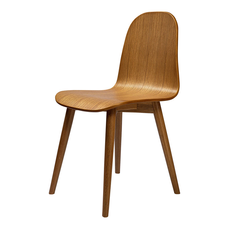 Chaise d'appoint en chêne et bois massif
