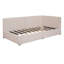 Lit de jour rembourré avec 2 tiroirs de rangement, structure de canapé-lit simple, aucun sommier nécessaire, tissu en lin-1132829433