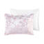 Literie double avec édredon à motif cachemire floral romantique, 2 taies décoratives et coussins, édredon élégant en tissu rose, tissu duveteux-125444959-125444960