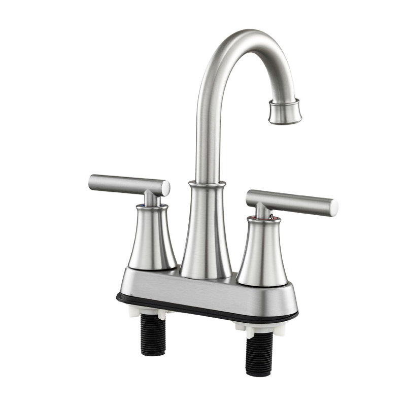 17 Stories Kitchen Faucet, Silver