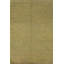 Tapis décoratif jaune et vert Gabbeh 2x3