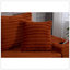 Très grand canapé sans siège à quatre places avec porte-gobelet et poches latérales, canapé-lit rembourré en velours côtelé avec 3 coussins, 2 coussins lombaires, salon, chambre à coucher, sans assemblage, matériau respirant-1983926184