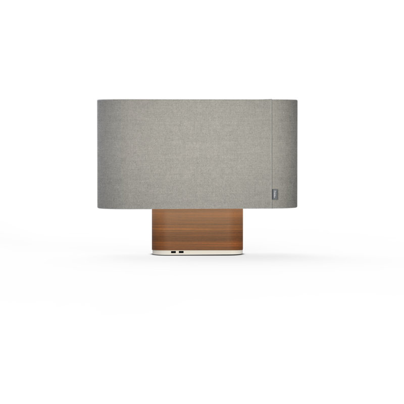 Belmont Table Table Lamp USB, Walnut, Silverdale