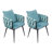 Maylyn 18'' H Tufted Velvet Armchair-1962785079