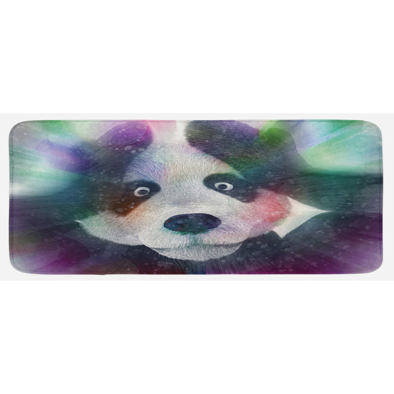 Tapis de cuisine psychédélique