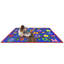 Tapis bleu Alphabet Leaves-20721847