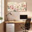 Ensemble de 1 tableau sur toile à motif floral de cerisier-132712455