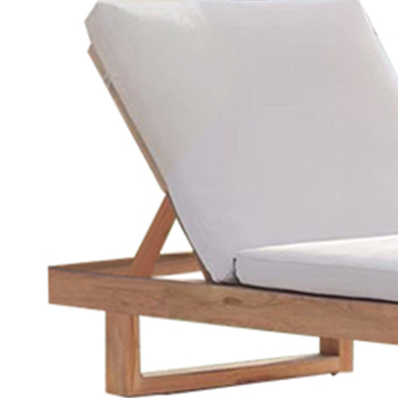 Chaise d'extérieur en teck